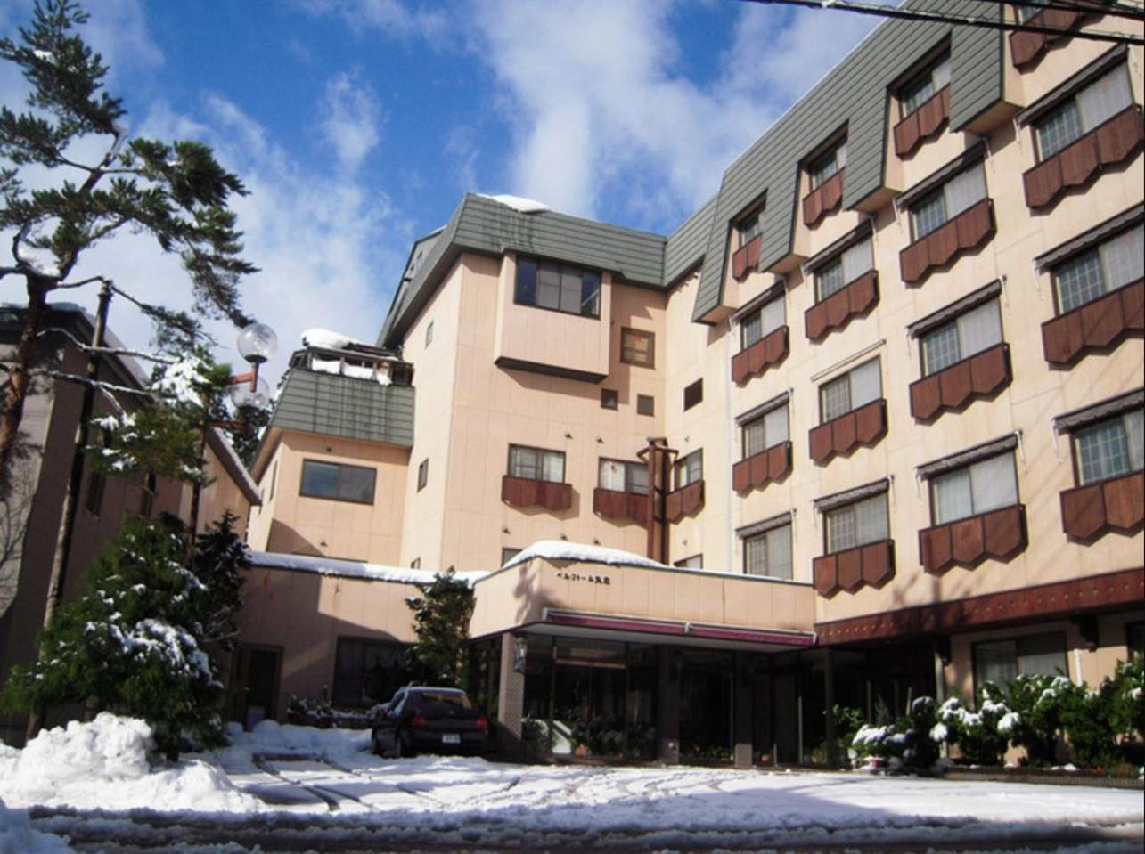 Bergtour Marukita Hotel Hakuba Exterior foto